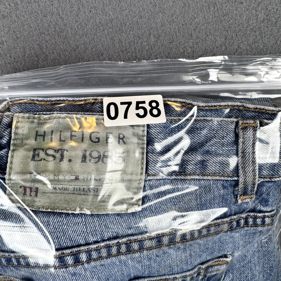 Tommy Hilfiger Jeans Mens Sz 36x30 Custom Straight Denim Pants Streetwear - Picture 12 of 12